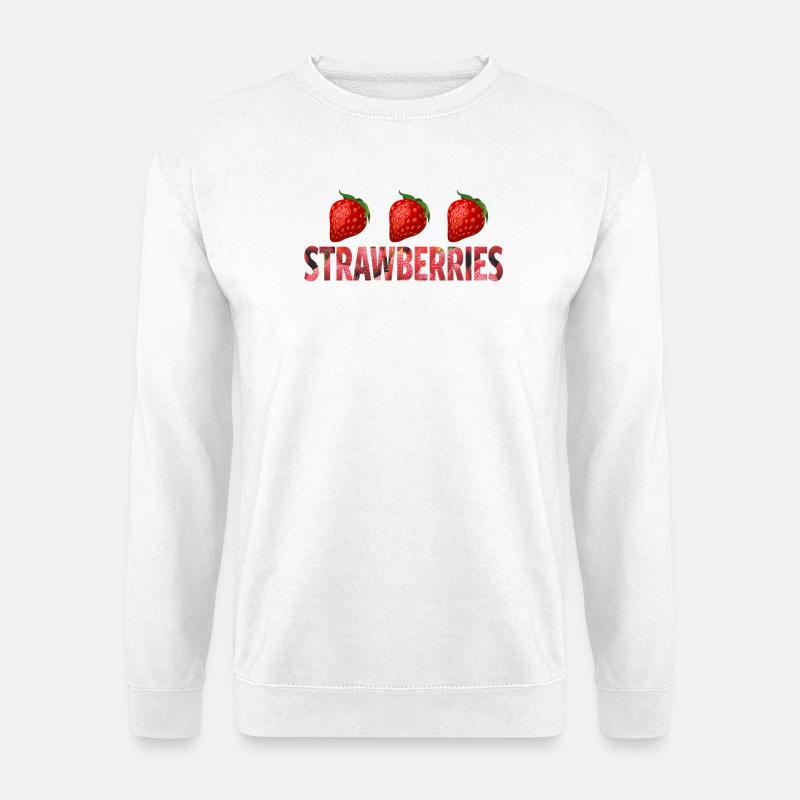 STRAWBEERIES - Unisex Pullover - Weiß