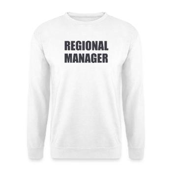 Regional manager - Unisex Sweatshirt - white - Front