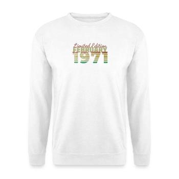 55e anniversaire Édition Limitée (SCR) 02/1971 - Sweat-shirt Unisexe - blanc - Devant