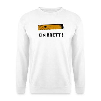 Un plateau - Sweat-shirt Unisexe - blanc - Devant