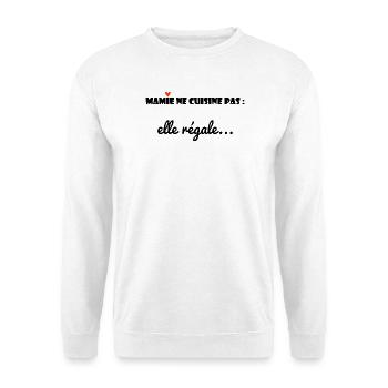 OMA. MAMA. OMA. MUTTERTAG - Unisex Pullover - Weiß - Vorne