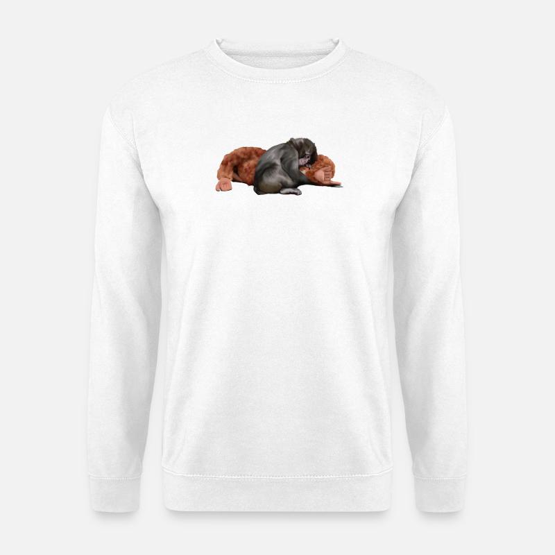 Punch - das Äffchen - Unisex Pullover - Weiß