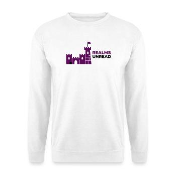 Burg Schloss Realms Unread - Unisex Pullover - Weiß - Vorne