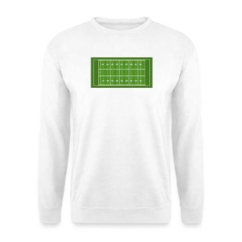 Show off your colors - Football - Unisex Sweatshirt - white - Front
