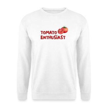 Tomato Enthusiast Graphic Tee - Unisex Pullover - Weiß - Vorne