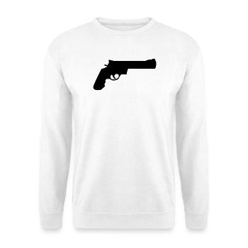 weapon - Unisex Sweatshirt - white - Front