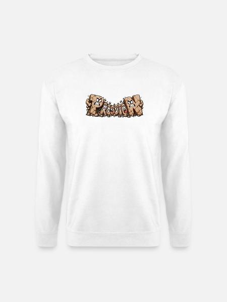 Schnapp. Lustige Buchstaben. - Unisex Pullover - Weiß