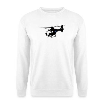 Notarzthubschrauber - Unisex Pullover - Weiß - Vorne