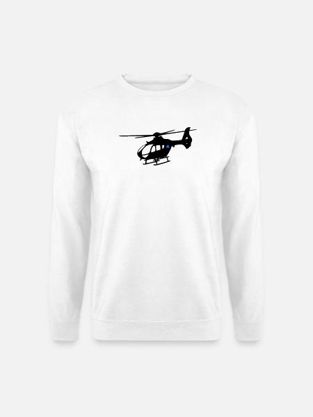 Notarzthubschrauber - Unisex Pullover - Weiß