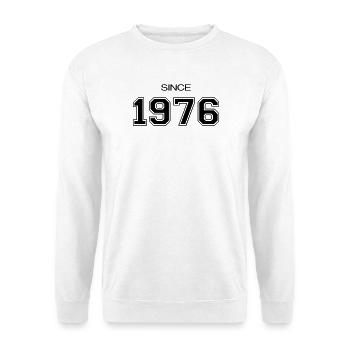Birthday Gift 1976 - Unisex Sweatshirt - white - Front