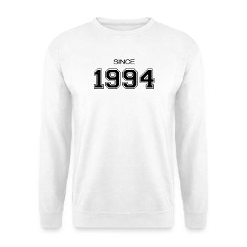 Cadeau d'anniversaire 1994 - Sweat-shirt Unisexe - blanc - Devant