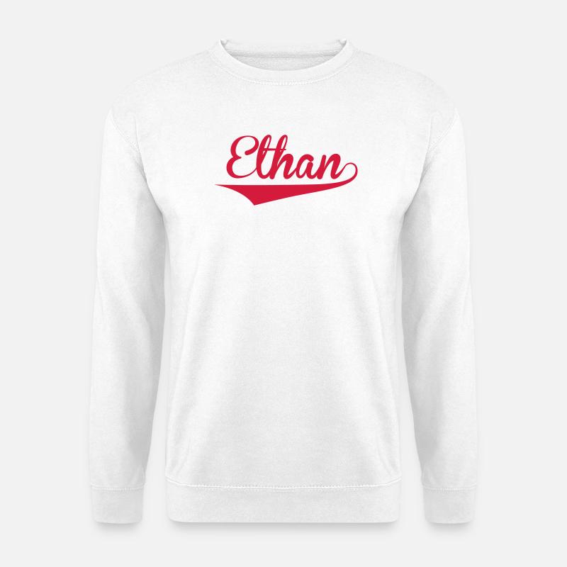 Ethan - Unisex Pullover - Weiß