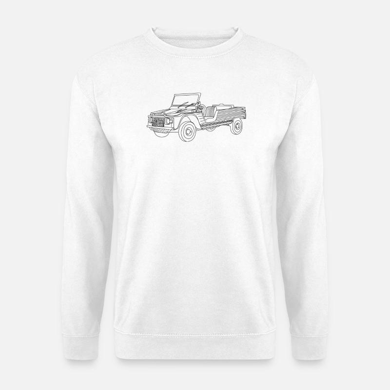 Der Mehari - Unisex Pullover - Weiß