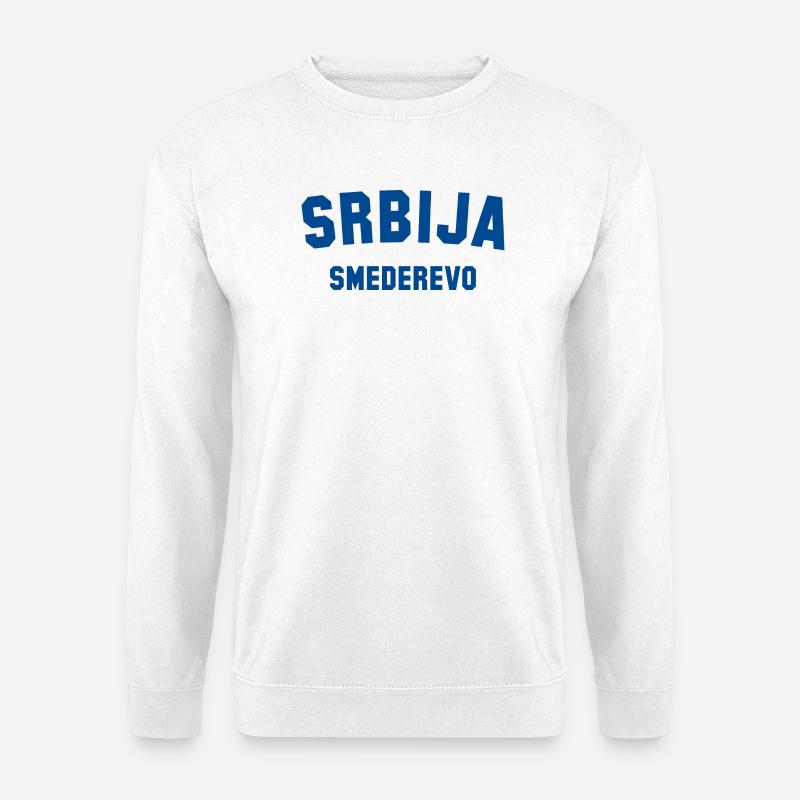 SMEDEREVO Serbia Serbien - Unisex Pullover - Weiß