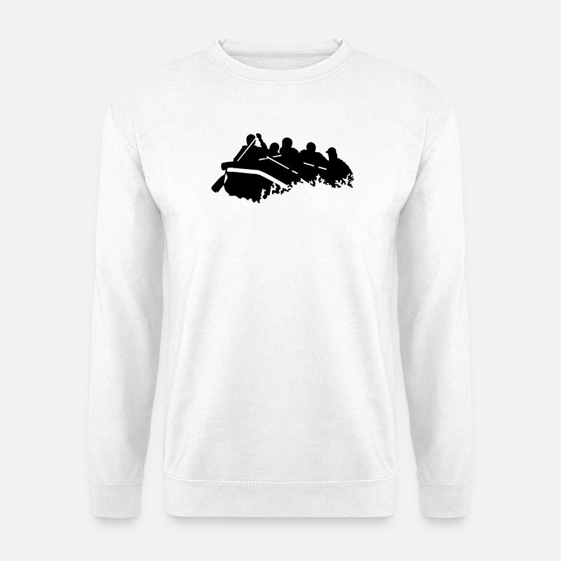 rafting - Unisex Sweatshirt - white