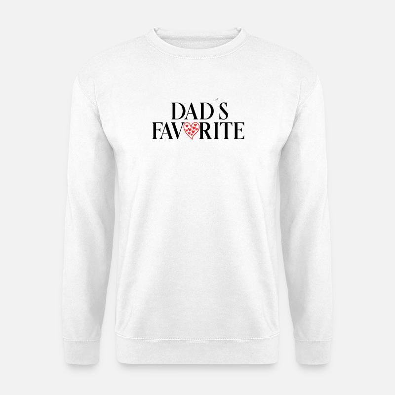Lieblingskind_Papas_Liebling_- - Unisex Pullover - Weiß