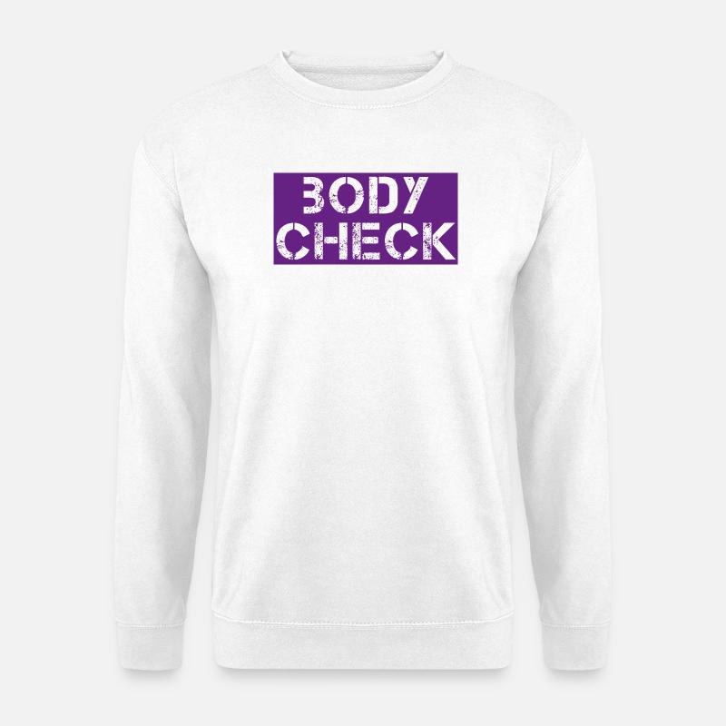Bodycheck - Unisex Pullover - Weiß