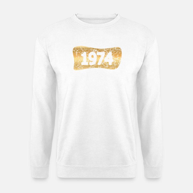 Goldbarrren 1974 - Unisex Pullover - Weiß
