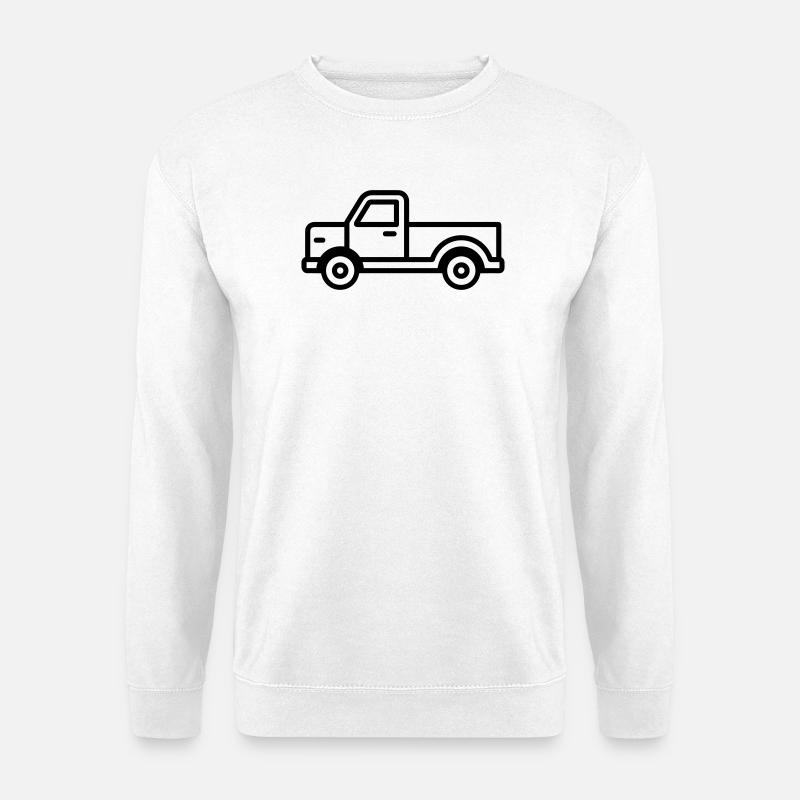 Lkw - Unisex Pullover - Weiß