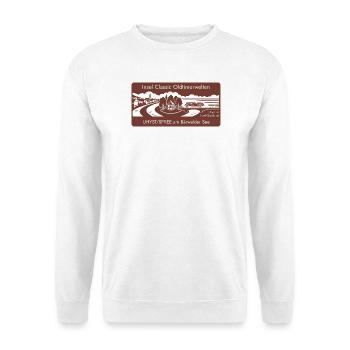 Insel Classic Oldtimerwelten Uhyst Spree Lausitz  - Unisex Pullover - Weiß - Vorne