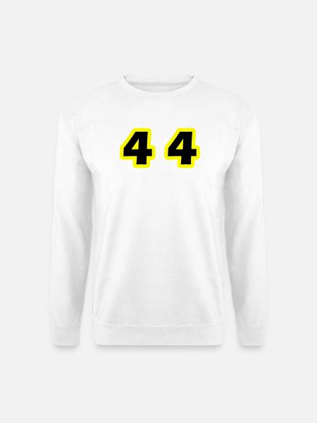 44 Symbole numérique - Sweat-shirt Unisexe - blanc
