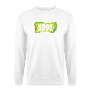 1991 - Unisex Sweatshirt - white - Front