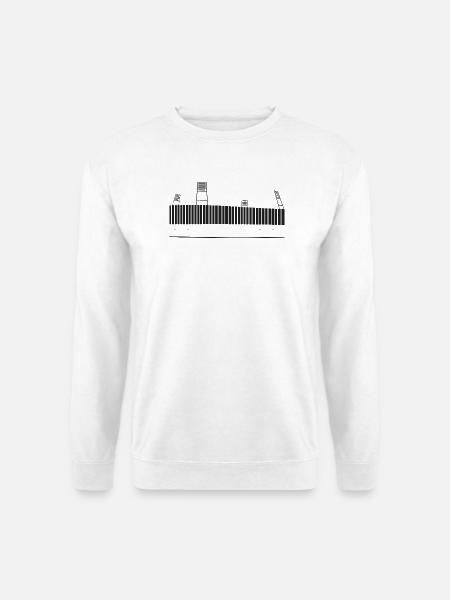 Bremen Stadion (dark) - Unisex Pullover - Weiß