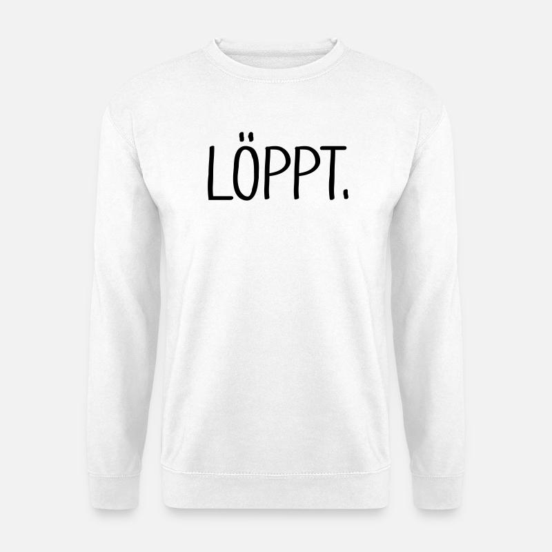 löppt - Unisex Pullover - Weiß