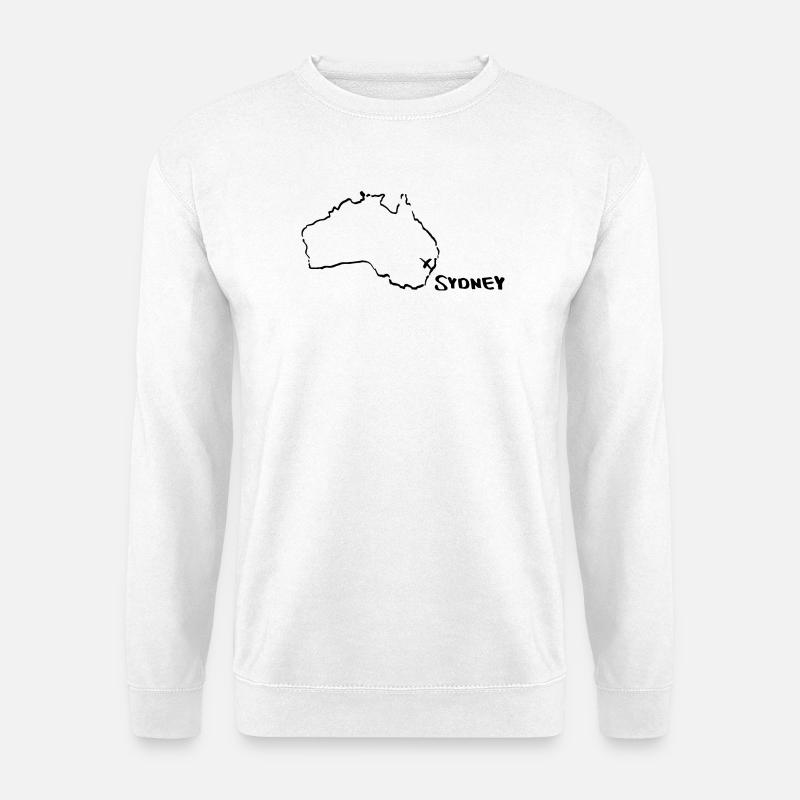 sydney - Unisex Pullover - Weiß