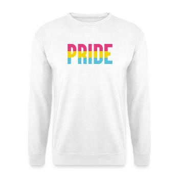 Mois de la fierté LGBT - Fierté pansexuelle - Sweat-shirt Unisexe - blanc - Devant