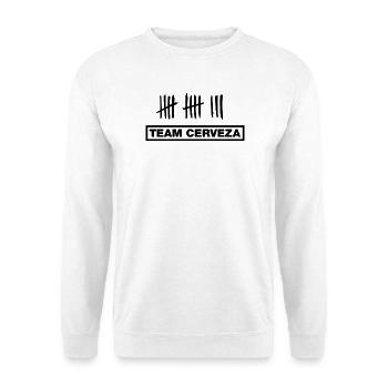 Beer, Beer, Cerveza (Bachelor Party Team Design) - Unisex Sweatshirt - white - Front