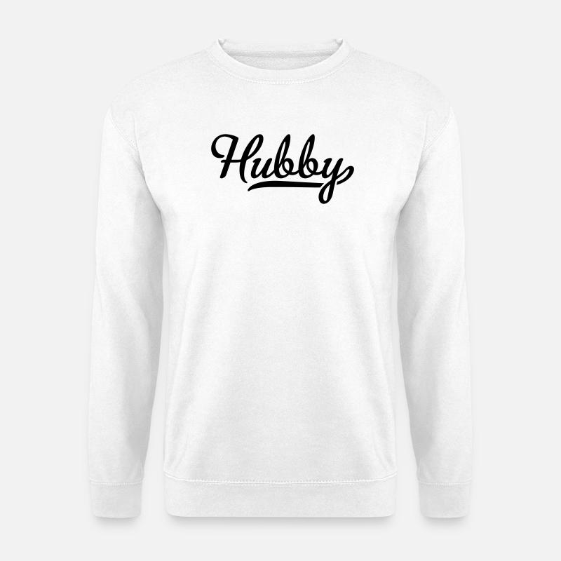 Hubby - Unisex Sweatshirt - white