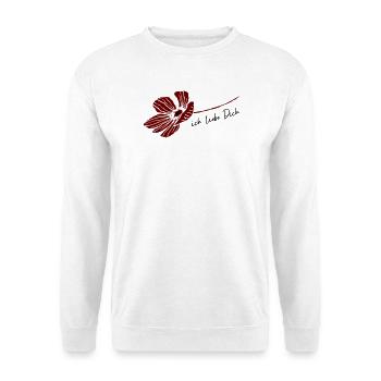 ich liebe dich - Unisex Pullover - Weiß - Vorne