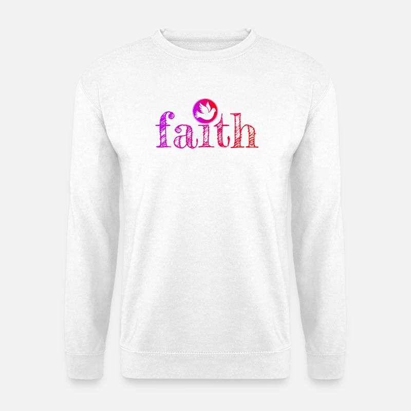Faith - Unisex Pullover - Weiß