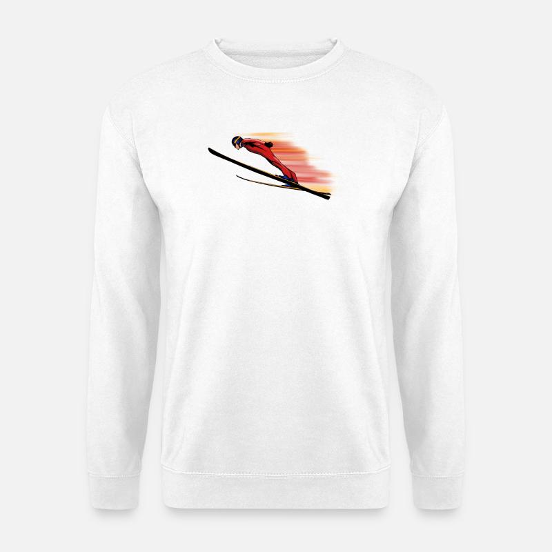 Schanzenspringer - Unisex Pullover - Weiß