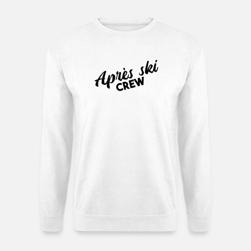 Apres Ski Crew Party Vibes - Unisex Pullover - Weiß