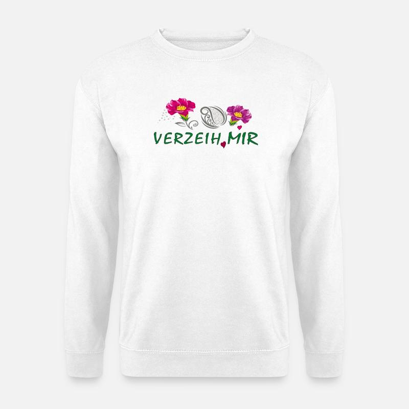 Verzeih Mir  - Unisex Pullover - Weiß