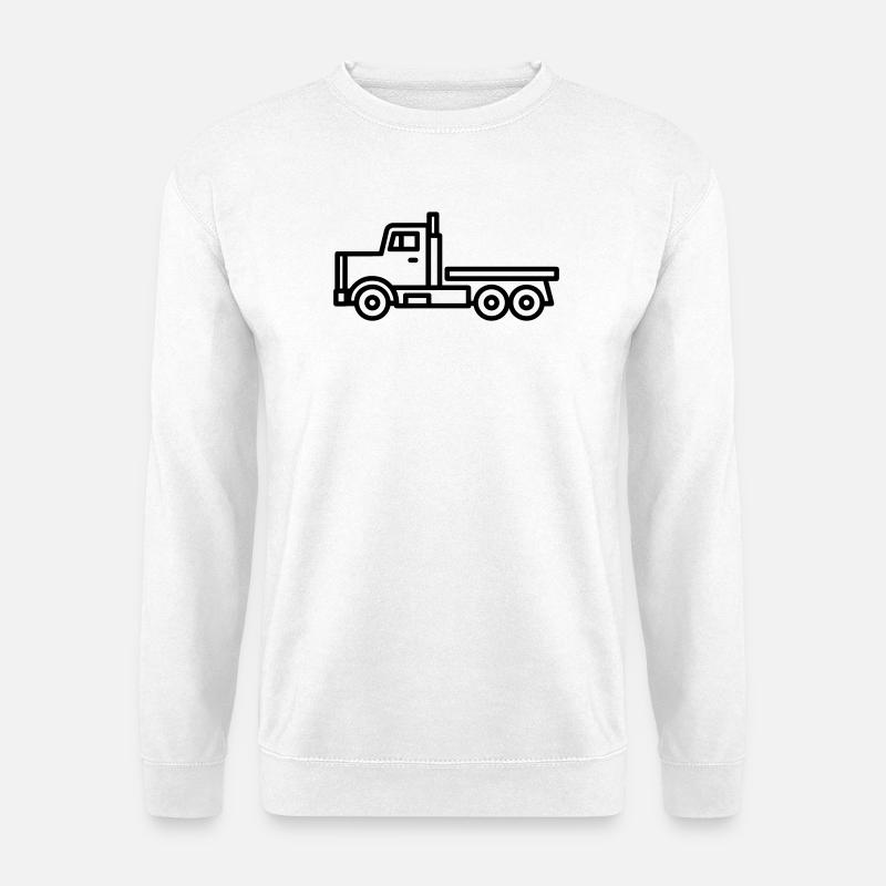 Lkw - Unisex Pullover - Weiß