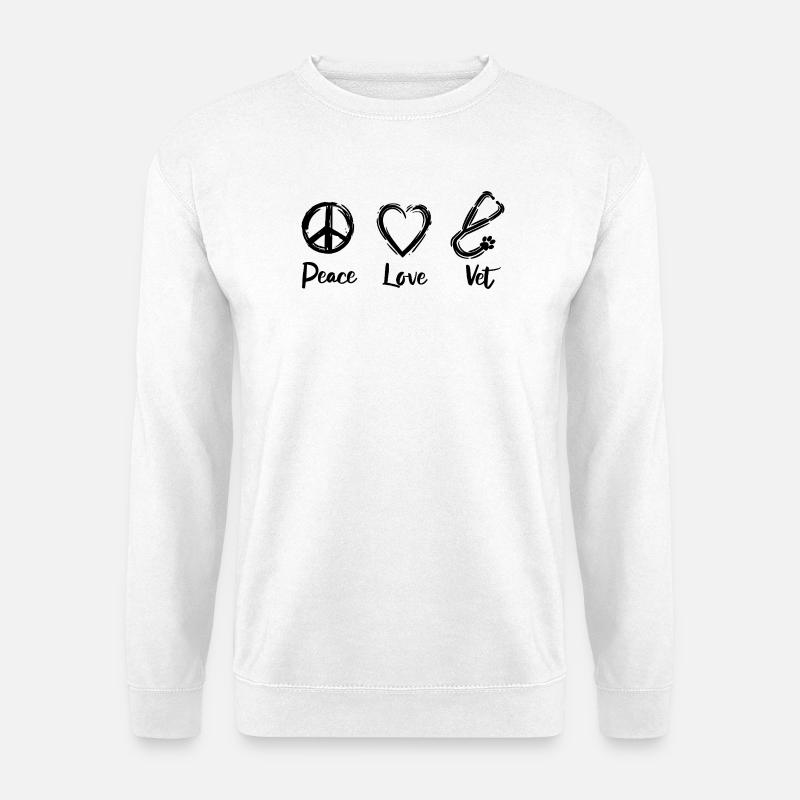 Vet Love - Unisex Sweatshirt - white