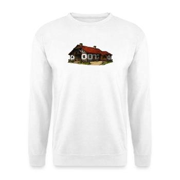 Rustic farm - Unisex Sweatshirt - white - Front