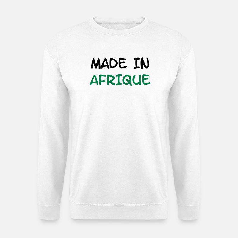 Made in AFRICA! - Unisex Sweatshirt - white