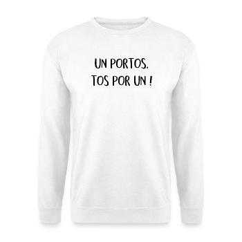 Portos - Sweat-shirt Unisexe - blanc - Devant