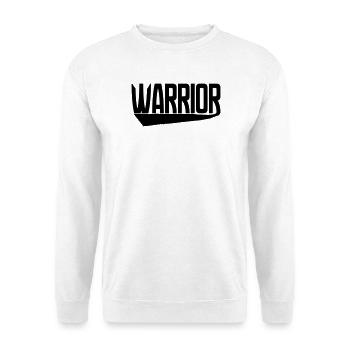 warrior fighter fighter viking Nordic sticker - Unisex Sweatshirt - white - Front