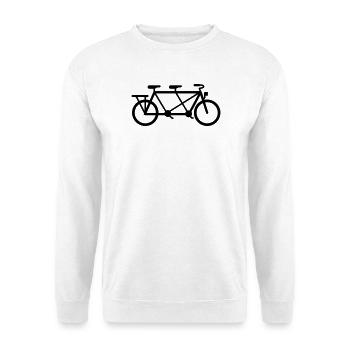 tandem - Unisex Sweatshirt - white - Front