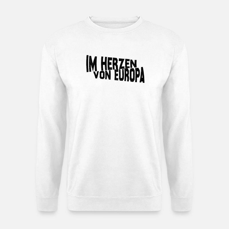 Frankfurt - Im Herzen von Europa - Unisex Pullover - Weiß