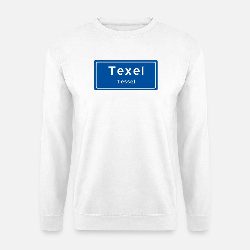 Texel nameplate - Unisex Sweatshirt - white