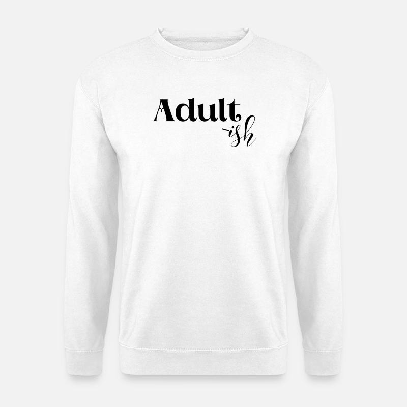 Nicht reif, lustig - Unisex Pullover - Weiß