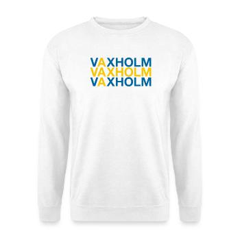 VAXHOLM Sverige Suède Suède Drapeau - Sweat-shirt Unisexe - blanc - Devant