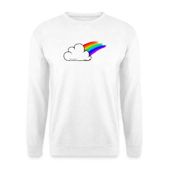 Pride Rainbow Colours / RGB - Unisex Sweatshirt - white - Front