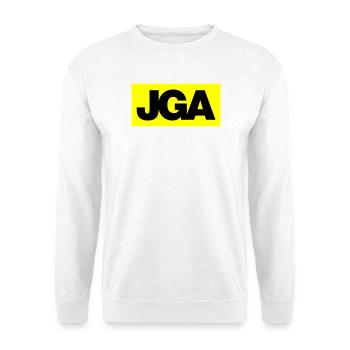 Bachelor Party Emblem / Logo 2C - Unisex Sweatshirt - white - Front